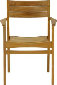 ΠΟΛΥΘΡΟΝΑ BOZZY HM9935 ΜΑΣΙΦ ΞΥΛΟ TEAK ΣΕ ΦΥΣΙΚΟ 58x61x80,5Υ