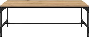 vidaXL Τραπεζάκι σαλονιού Artisan Oak 100 x 50 x 35 cm