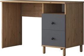 Γραφείο Καρυδιά / Ανθρακί HA115 120x50x161,8