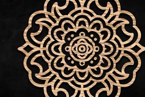 Intra απο ξύλο plywood 3mm-4mm πάχος – Διακόσμηση τοίχου Mandala Cut Laser Δίασταση  40x30 cm INTRAFABR-115021003