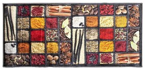 Χαλάκι Κουζίνας Spices 246 Multi DimCol 67X150cm Πολυέστερ