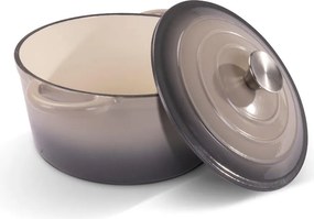 Κατσαρόλα Εμαγιέ 24x11.8cm 4.8lt Lamart IRON LT1302