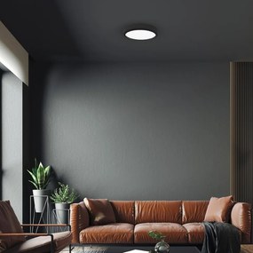 LED Φωτιστικό Οροφής Gea 36W Ø39cm Μαύρο