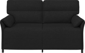 vidaXL Καναπές 100% πολυέστερ μεταλλικό πλαίσιο MDF, Κόντρα πλακέ