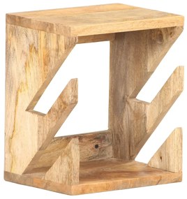 vidaXL Βάση για Skateboard Επιτοίχια 25x20x30 εκ. Μασίφ Ξύλο Μάνγκο