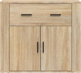 vidaXL Ντουλάπι Sonoma Δρυς 80x33x70 εκ. από Επεξεργασμένο Ξύλο
