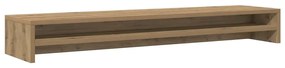 vidaXL Βάση Οθονών Artisan Δρυς 100 x 24 x 13 εκ. από Επεξ. Ξύλο