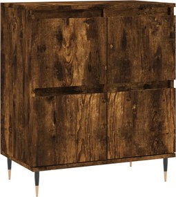 vidaXL Ντουλάπι Καπνιστή Δρυς 60x35x70 εκ. από Επεξεργασμένο Ξύλο