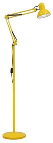 Φωτιστικό Δαπέδου Audrey 01472 1xE27 Φ15cm 73cm Yellow GloboStar