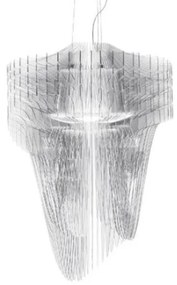Κρεμαστό Φωτιστικό Οροφής 2xE27 LED 1xΕ27 LED PAR20 Χειροποίητο Aria Slamp-ARISS00TRS01T00E27EU-Διάφανο ARISS00TRS01T00E27EU