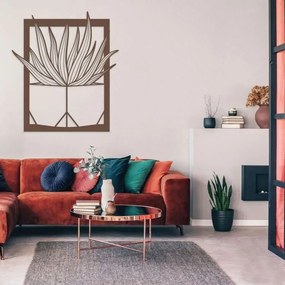Διακοσμητικό τοίχου Λαμαρίνα kp48 Nature - 1mx1,12m, Χρώμα Σκουριάς