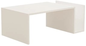 Τραπέζι σαλονιού Poko  σε λευκή απόχρωση 86.8x50x32,4εκ