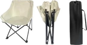 Πτυσσόμενη καρέκλα camping - 1056 - 271017 - Beige
