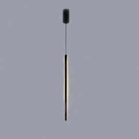 Φωτιστικό Οροφής Led 6023 60cm 560Lm Black Inlight Metal