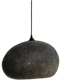 Κρεμαστό Φωτιστικό Οροφής 1xΕ27 Γκρι Οβάλ 35cm Pebble 180.102.03/P AY Illuminate-180.102.03/P-Γκρι 180.102.03/P