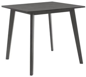 Tραπεζαρία Benson - Toto pakoworld σετ 5τμχ rustic grey - ύφασμα grey 80x80x75εκ - Ξύλο - 200-000181