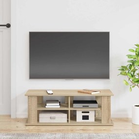 vidaXL Βάση τηλεόρασης Δρύς Sonoma 96 x 35 x 33,5 εκ