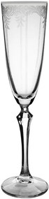 Ποτήρι Κολωνάτο Σαμπάνιας 220ml Elisabeth-Q8106/S Crystalex - 6 ΤΜΧ