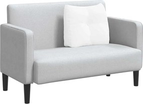 vidaXL Μαξιλάρι Πλάτης Λευκό 60 x 24 x 50 εκ ύφασμα