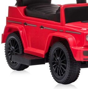 Αμαξάκι Περπατούρα "MERCEDES-BENZ G350D" + Χειρολαβή + Tέντα Red 10400100001 Lorelli