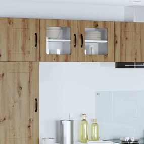 vidaXL Ντουλάπα Κουζίνας Lucca 2 pcs Artisan Δρυς 40 x 31 x 40 εκ.