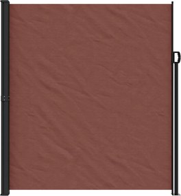 vidaXL Σκίαστρο Πλαϊνό Συρόμενο Καφέ 220 x 600 εκ.