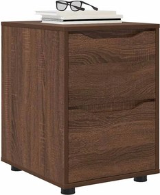 vidaXL Ντουλάπι αποθήκευσης Καφέ δρυς 40 x 48 x 57 εκ