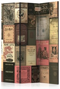 Διαχωριστικό με 3 τμήματα - Books of Paradise [Room Dividers] 135x172