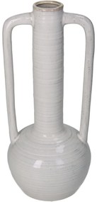 Βάζο ArteLibre Μπεζ Κεραμικό 12.2x12.2x27.5cm-05154483
