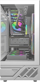 Θήκη υπολογιστή DarkFlash DS950 (λευκή) + 6 ανεμιστήρες
