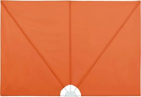 vidaXL Σκίαστρο Βεράντας Πλαϊνό Πτυσσόμενο Τερακότα 300 x 200 εκ.