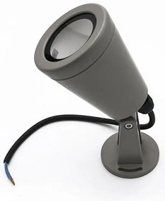 Adeleq Φωτιστικό Κήπου Κωνικό PC Με Βάση Ντουί GU10 IP65 Γκρι 3-10086
