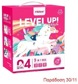 MIDEER ΠΑΖΛ 3 ΣΕ 1 - LEVEL UP 4 "UNICORN" 54,70 - 88ΤΜΧ