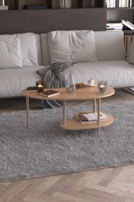Τραπεζάκι Σαλονιού Sapphire Δρυς LIVUBA 100x48x43