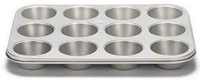 Φόρμα Cupcakes/Muffins 12 Θέσεων Silver Top 221.03634.1 35cm Silver Patisse Ανοξείδωτο Ατσάλι