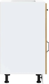 vidaXL ντουλάπι βάσης κουζίνας Kalmar Τεχνίτης Δρυς από Τεχν. Ξύλο