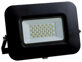 Προβολέας LED 30W 4000K Αλουμινίου IP65 PLUS Eurolamp 147-69326 Μαύρο