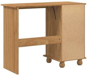 vidaXL Γραφείο ASKIM Καφέ 95 x 40 x 75 εκ. Μασίφ ξύλο πεύκου