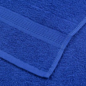 vidaXL Πετσέτες FROGN 10 τεμ. Μπλε 100x200 εκ. 360 γρ./μ²