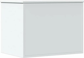 vidaXL Κουτί Αποθήκευσης Λευκό 60x42x46 εκ. Επεξεργασμένο Ξύλο