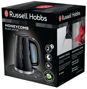 Ηλεκτρικός βραστήρας Russell Hobbs Honeycomb 26051-70, 2400 W, 1,7 L, Ταχεία λειτουργία βρασμού