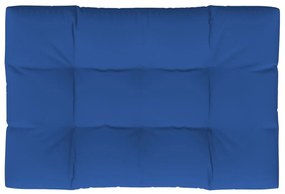 Μαξιλάρι Παλέτας Μπλε Ρουά 120 x 80 x 12 εκ. Υφασμάτινο - Μπλε