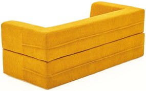 Διθέσιος Καναπές Πορτοκαλί VILORO 90x200x75
