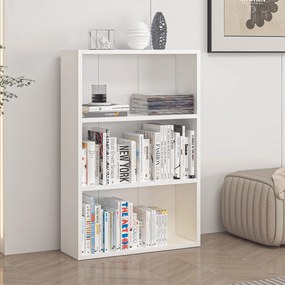 Βιβλιοθήκη Λευκό AFRULUS 60x20x89