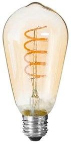 Λάμπα LED Teardrop Twisted Bulb Atmosphera για ντουί E27, 2W , Θερμό Λευκό