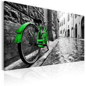 Πίνακας - Vintage Green Bike 60x40