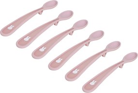 Κουτάλια Φαγητού (Σετ 6τμχ) Miffy Koko Pink 69-24713