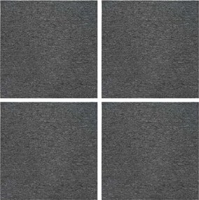 vidaXL Πλακάκι Χαλιού Μεσαίο Γκρι 50 x 50 cm 4 pcs