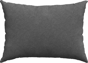 vidaXL Μαξιλάρι Καναπέ 2 pcs Σκούρο Γκρι 70 x 50 cm