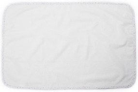 DIMcol Σελτεδάκι Αδιάβροχο bebe Stars 60 67X90 Λευκό/Γκρι 100% Cotton 31120405008